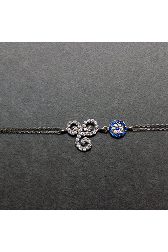 Taşlı Triskele Bileklik