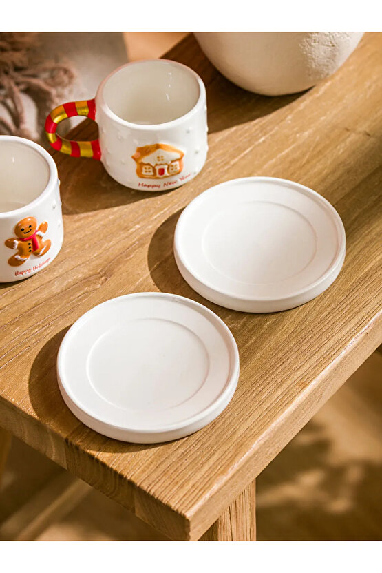 LCW HOME Karışık 2 Kişilik Porselen Kahve Fincan Takımı 90 Ml