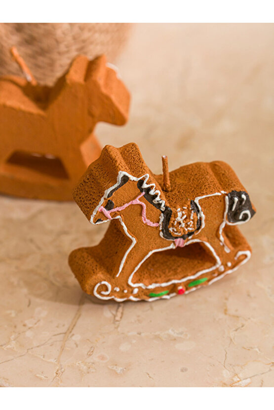 Atlı Karınca Figürlü Dekoratif Mum 2li