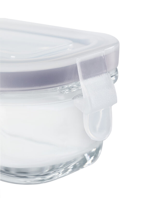 Marle 3lü Dikdörtgen Mini Saklama Kabı - 120ML