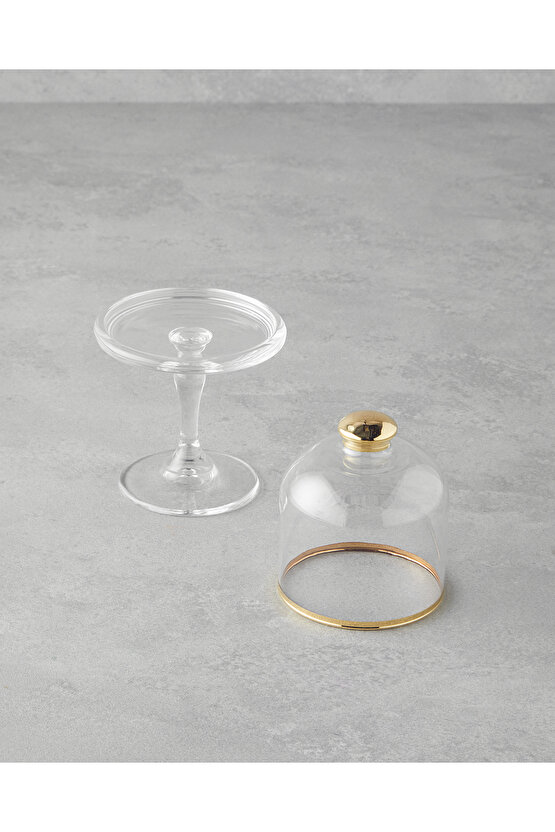 Auric Cam Sunumluk 10x19 cm Gold