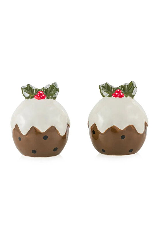 LCW HOME Karışık Baskılı Seramik Tuzluk Ve Biberlik