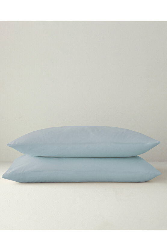 Novella 2li Yastık Kılıfı 50x70 cm Açık Mavi