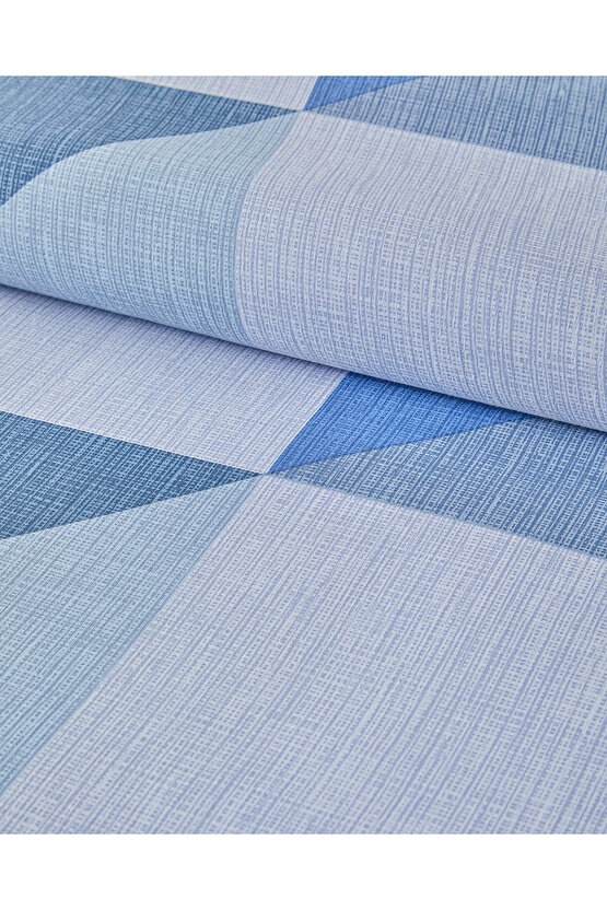 Triad Kolay Ütülenir Tek Kişilik Nevresim Seti 160x220 cm Mavi