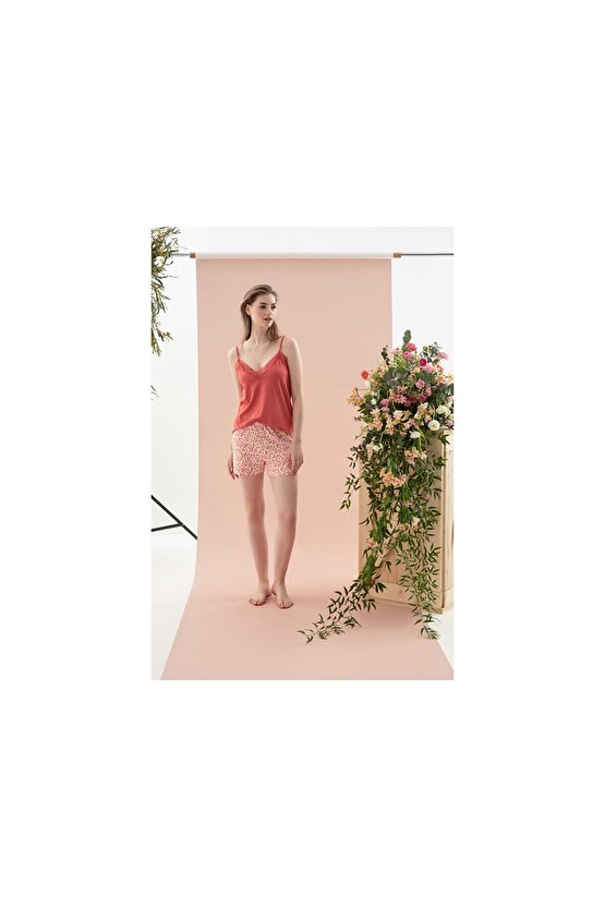 Bubbleviskon Kadın Pıjama Takımı Pembe