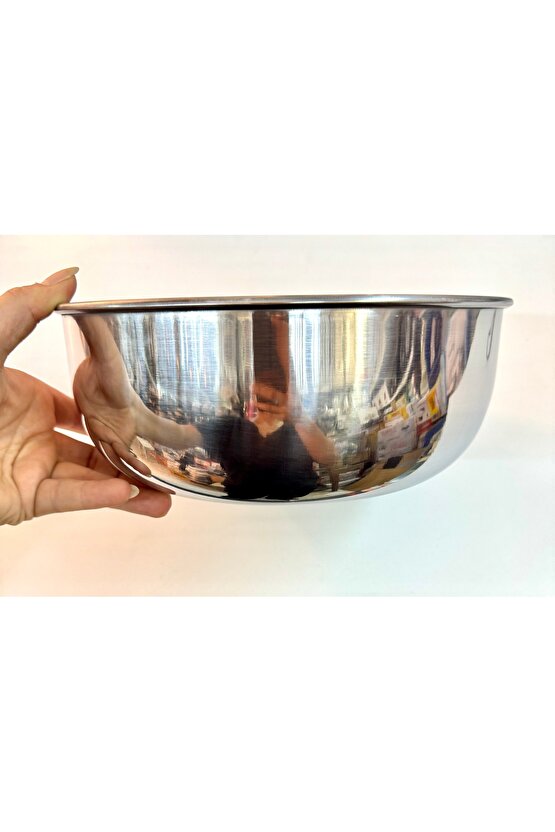 Paslanmaz Çelik Karıştırma Kabı 24 Cm