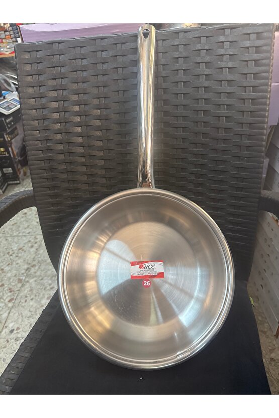 Endüstriyel Çelik Tava 26 Cm