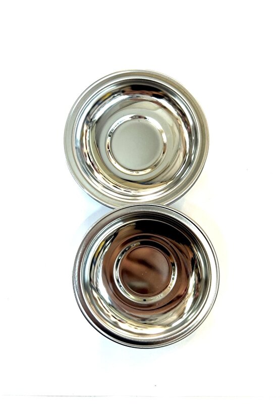 Paslanmaz Çelik Çay Tabağı 12 Adet