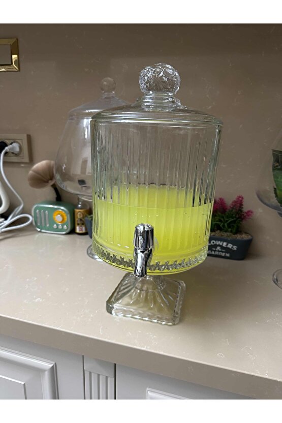 4,5 Litre Cam Sebil & Şerbetlik