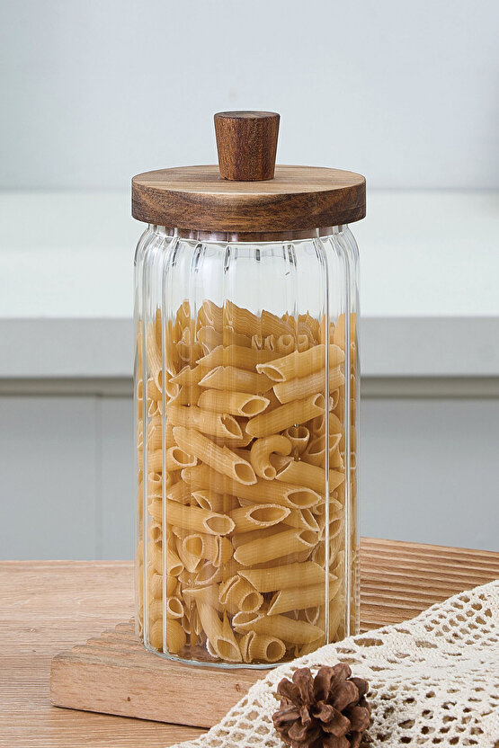 950 ml Akasya Kapaklı Cam Kavanoz Saklama Kabı Pinterest Tasarım Erzak Bakliyat Kabı