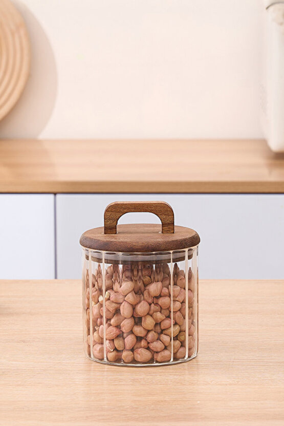 650 ml Akasya Kapaklı Cam Kavanoz Saklama Kabı Pinterest Tasarım Erzak Bakliyat Kabı