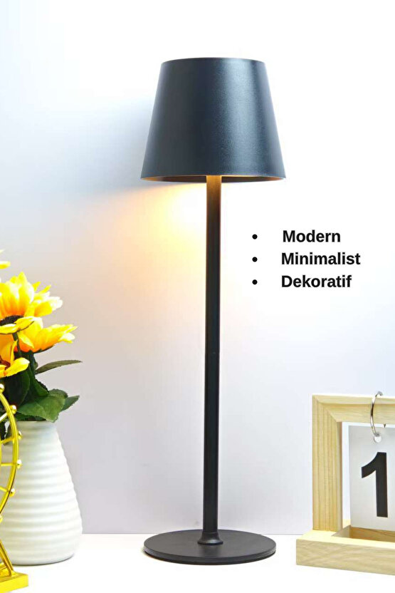Şarjlı Dokunmatik Masa ve Gece Lambası Dekoratif