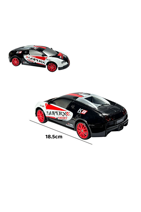 Oyuncak Uzaktan Kumandalı Aksesuarlı 2.4G Şarjlı 1:24 Drift Arabası 4x4 +4Yedek Tekerlek +15KmHız