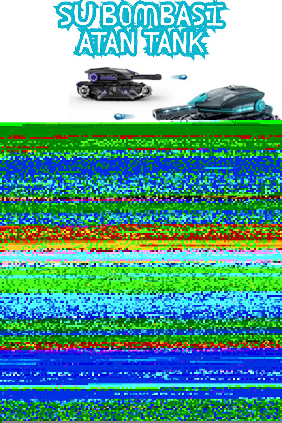 Oyuncak Uzaktan Kumandalı Sesli Ve Işıklı 2.4 Ghz Su Bombası Atan Tank