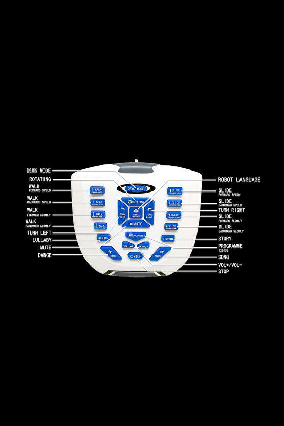 Oyuncak Uzaktan Kumandalı Sesli Ve Işıklı Şarjlı İnteraktif Hareketli Dansçı Robot Ninni Söyler
