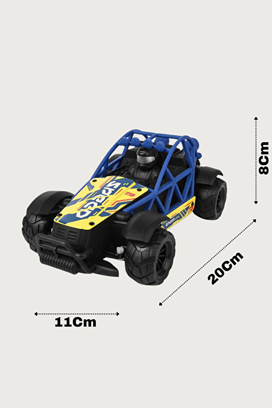 Oyuncak 2.4 Ghz Uzaktan Kumandalı Şarjlı Full Fonksiyon Off-Road Araba (Pil Hediyeli)