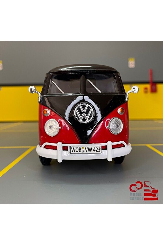 Volkswagen Type 2 (t1) 124 Ölçek Motormax *c&c Model Garage* Diecast Metal Model Araba