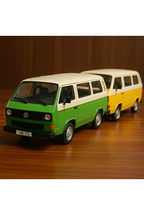Die Cast Model Koleksiyonluk Hediyelik 1:24 Volkswagen Type2 T3