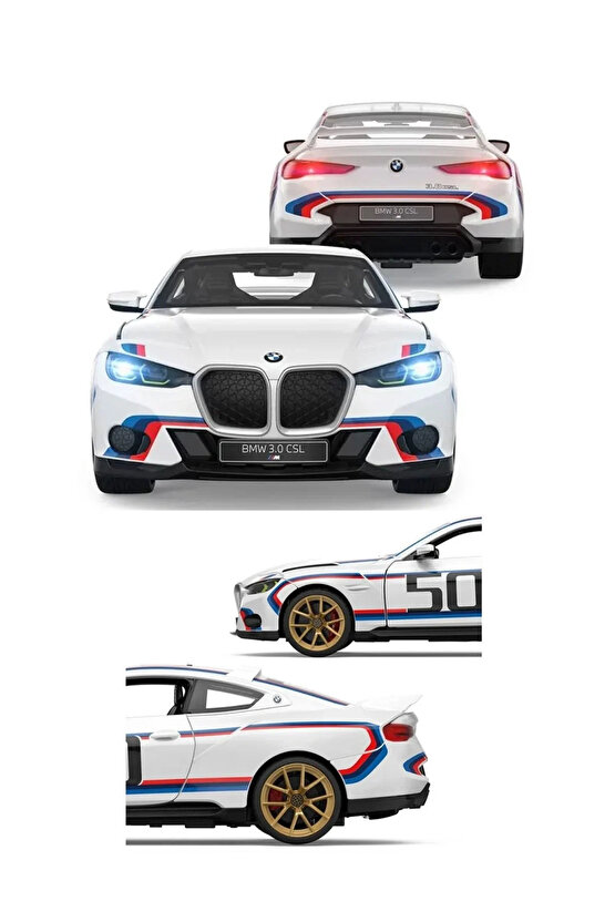 Oyuncak Die Cast BMW 3.0 CSL RC 1:14 Uzaktan Kumandalı Araba