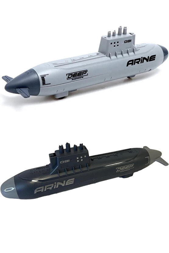 Oyuncak Roket Atan Savaş Denizaltı Çek Fırlat Roket Atar