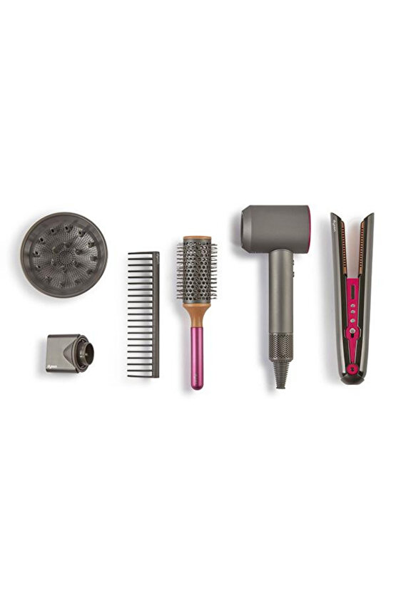 Oyuncak Saç Kurutma Sesli Işıklı Gerçek Hava Üfleme Özellikli Eğitici Oyuncak Bakım Aktivite Seti