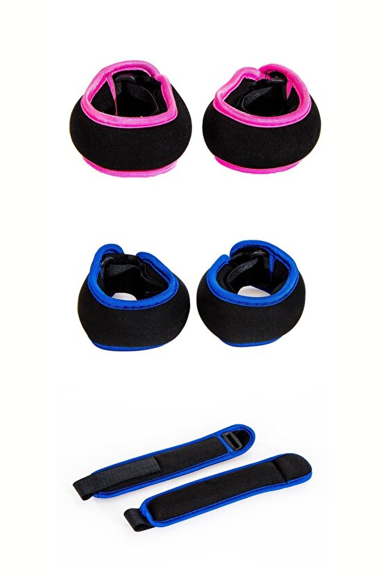 Neopren 0,5kg 0,25x2 Adet El Ve Ayak Ağırlığı Bileklik Fitness Kardiyo Koşu Fizik Tedavi