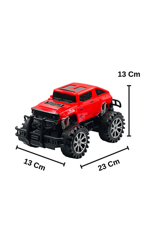 Oyuncak 1:18 Uzaktan Kumandalı Şarjlı Super Suvs Rock Crawler Işıklı Araba
