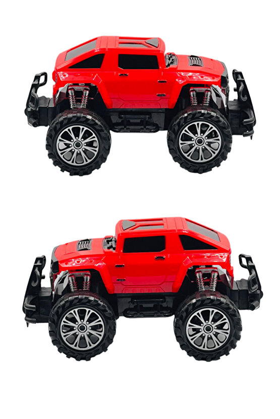 Oyuncak 1:18 Uzaktan Kumandalı Şarjlı Super Suvs Rock Crawler Işıklı Araba