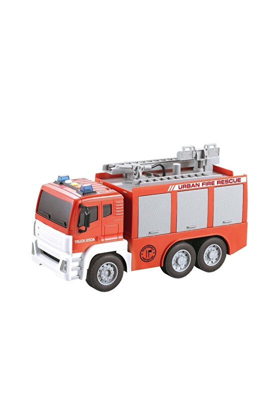 Oyuncak Sesli ve Işıklı İtfaiye Aracı Su Püskürtme Özelliği