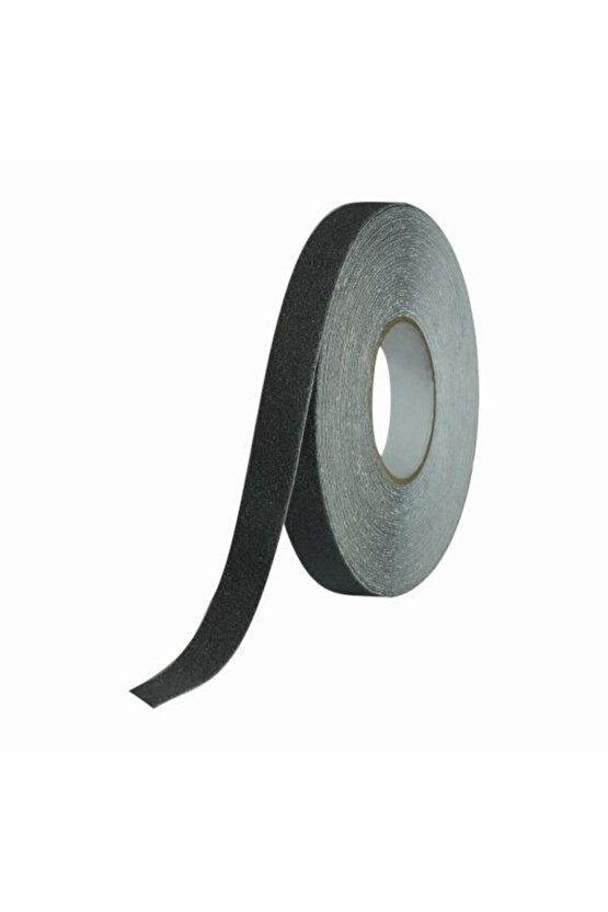 Siyah Merdiven Ve Zemin Kaydırmaz Kaymaz Bant 25mm X 25mt