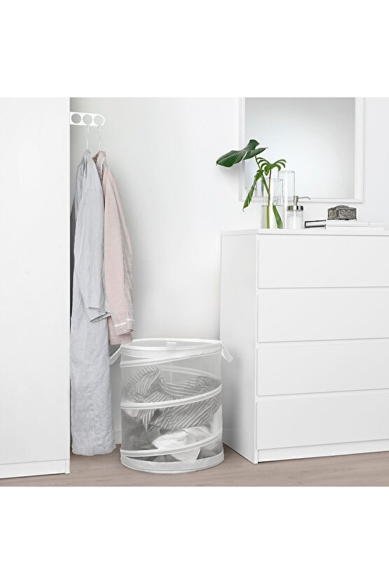 Çamaşır Sepeti Oyuncak Sepeti 79 Lt 9 Kg Kapasiteli Çap: 45 Cm Yükseklik: 50 Cm