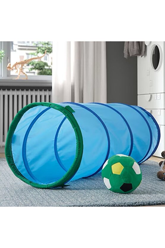 Dvargmas Oyun Tüneli - 126 Cm - Mavi  Yeşil