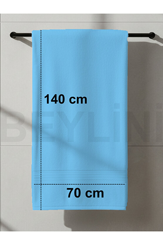 Banyo Havlu Takımı Yüksek Emici Yumuşak Banyo Hamam Vücut Plaj Havuz Sahil Havlusu Çeyizlik 70x140cm