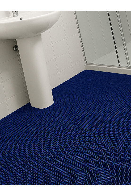 Bal Petek PVC Paspas Islak Zeminlerde Kaydırmaz İç Dış Mekan Banyo Duş Lavabo Havuz Kenarı Halısı