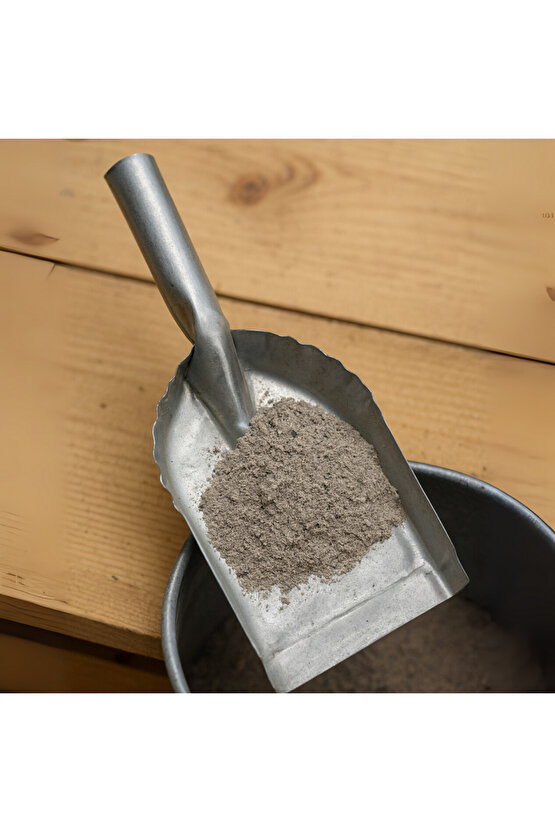 Çelik Ateş Küreği Ahşap Ergonomik Dayanıklı Saplı Geniş Soba Şömine Kömür Ateş Köz İdeal Kürek