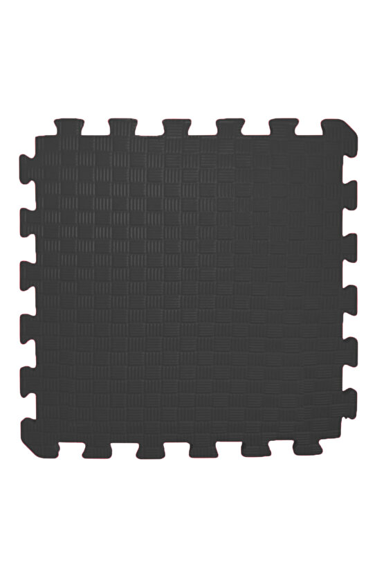 Tatami Zemin Karosu Spor Zemin Çocuk Odası Matı Ses Yalıtımlı Karo Halı Eva Panel Siyah 50 Cm