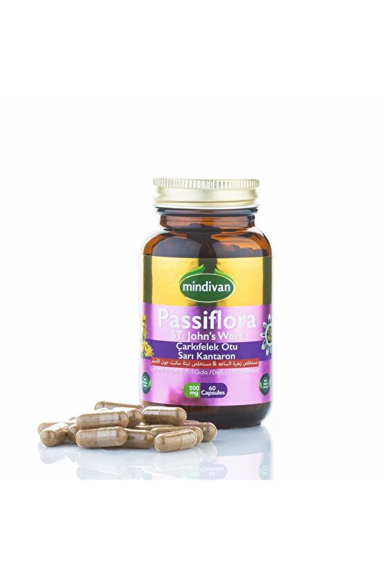 Passiflora St. Johns Wort Supplement for Relaxation