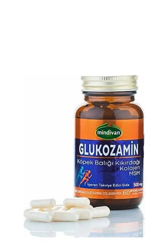 Glukozamin Köpek Balığı Kıkırdağı Kolajen Msm 60 Kapsül