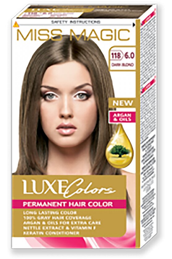 Saç Boyası (SET BOYA) Koyu Sarı Kumral 6,0 (118 DARK BLOND)