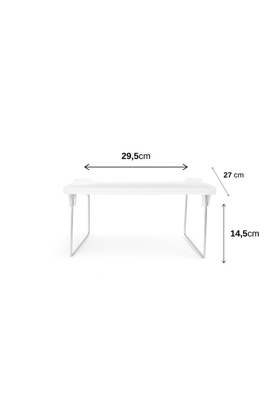 Kare Mutfak ve Banyo Düzenleyici Raf Çok Amaçlı Organizer Raf