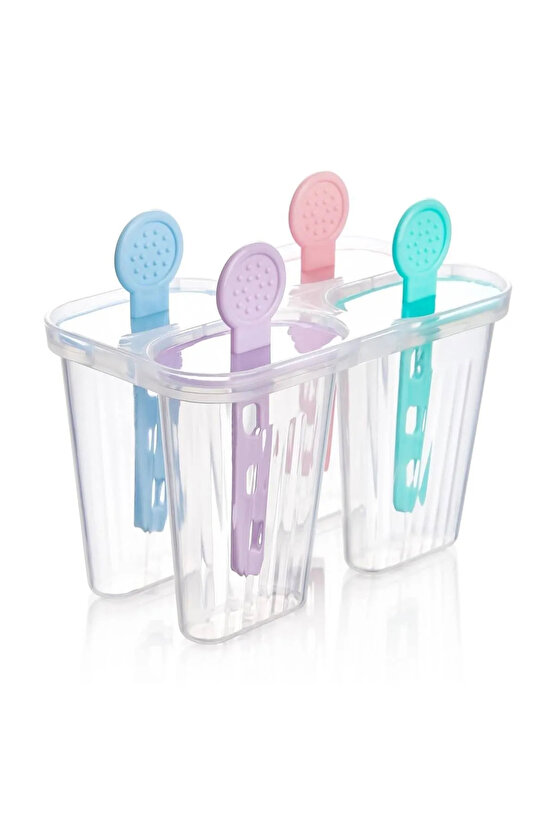 4lü Dondurma Kabı ve Meybuz Kalıbı Kabı