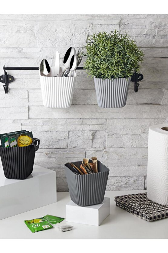 2 Adet Asılabilir Düzenleyici Organizer - Saksılık