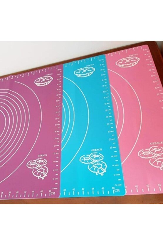 Silikon Hamur Açma Matı 50*40