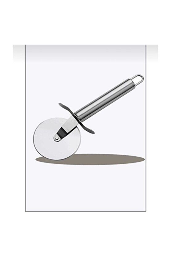 Çelik Saplı Pizza ve Hamur Kesici Rulet