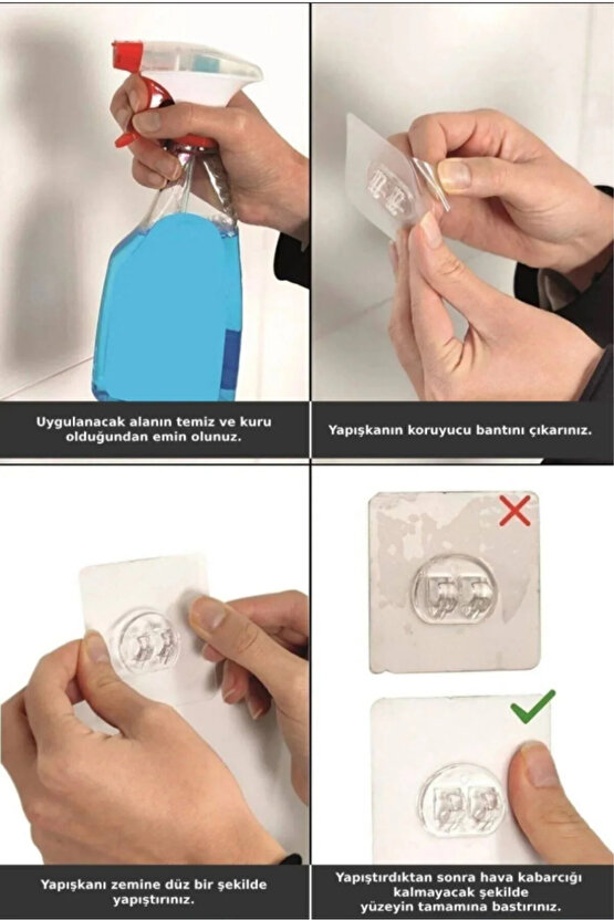 2 Adet - Yapışkanlı Paslanmaz Siyah Banyo Düzenleyici Organizer - Şampuanlık