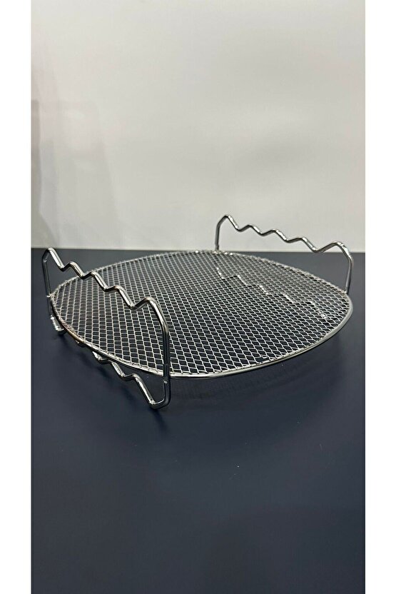 Airfryer Izgara Teli Süzgeçli | Fritöz Metal Aksesuarı XXL