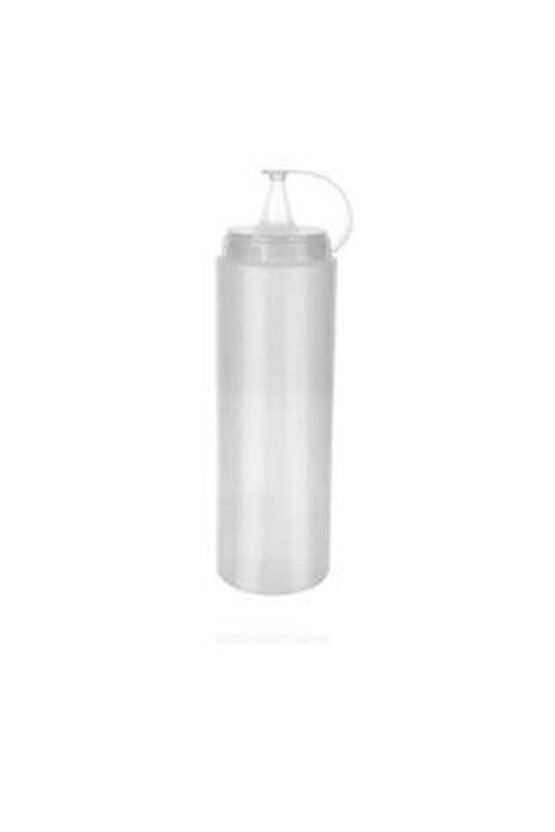 Master Chef 700ml Sızdırmaz Kapaklı Şeffaf Yağdanlık Sirke Ketçap Mayonez Sosluk