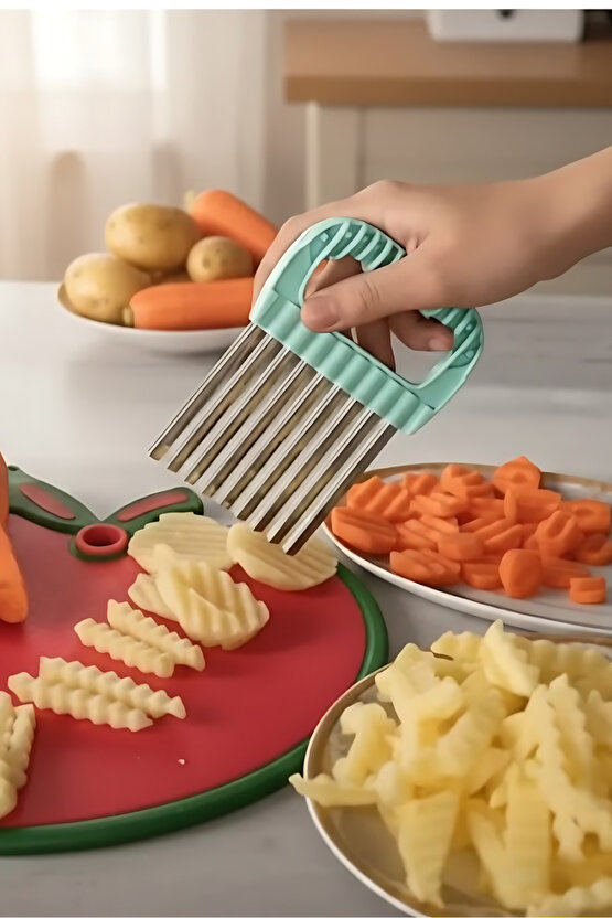 Cips Patates Dilimleyici Sebze Ve Meyve Doğrayıcı
