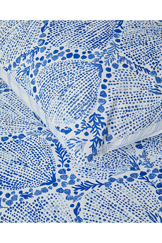 Coastal Treasures King Size Nevresim Seti Mavi