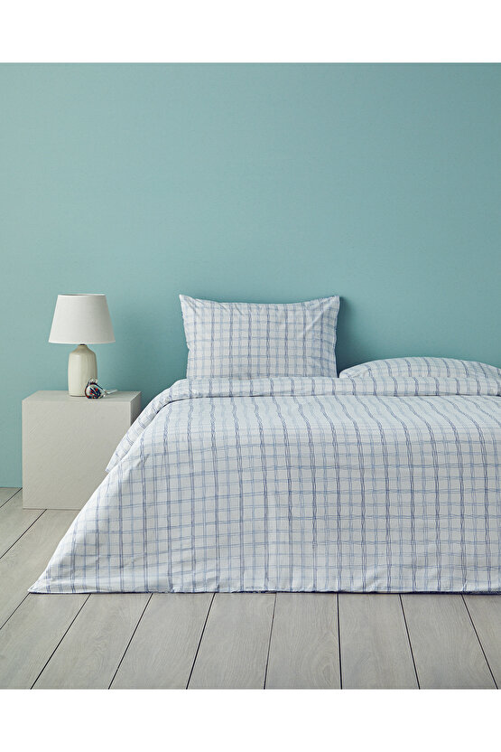 Coastal Treasures King Size Nevresim Seti Mavi